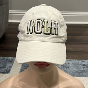 '47 Brand Nola New Orleans Pelicans Retro Script Rope Snapback Hat Cap NBA White